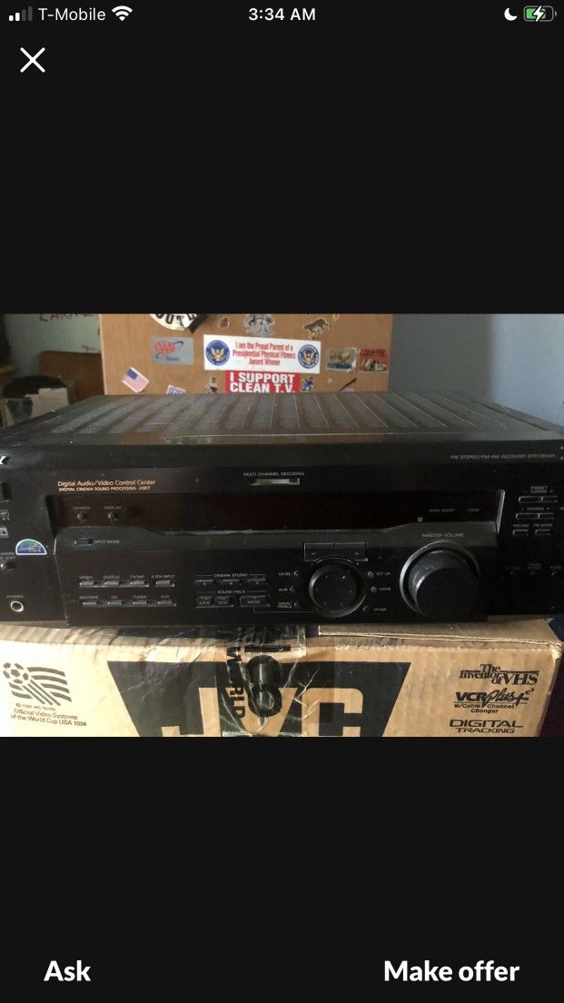 AM/FM Digital Stereo Receiver 