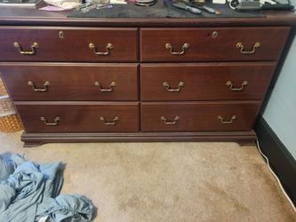 Bedroom dresser real wood