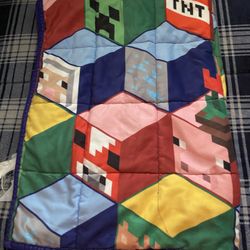 Children’s Minecraft Weighted Blanket