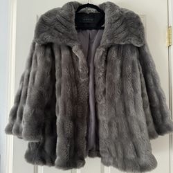 Elie Tahari Faux Fur Coat (XL)