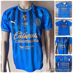 S,M,L,Xl,2XL,3XL,4XL slim fit available Soccer Chivas Guadalajara new jersey 3rd kid blue 2026 azul terser uniforme el rebaño sagrado New Jersey 20