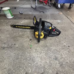 Two Chain Saws 