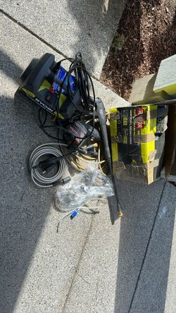 Ryobi Power Washer 1600 Psi Plus Extras
