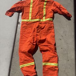 Orange Coveralls 