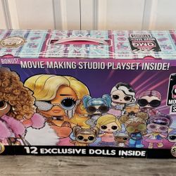 Lol Surprise Omg Movie Magic Studios 70 Plus Surprises 12 Dolls