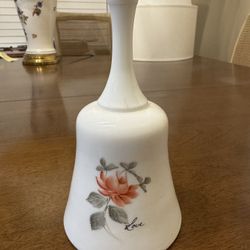 🔔 Hand-Painted Ceramic Bell by Joan Edwards – 7.25” Tall – $15 OBO