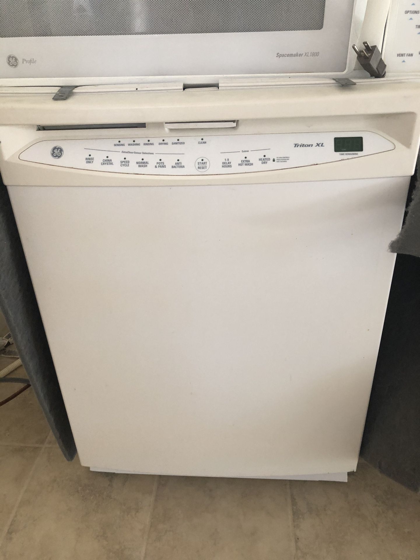 Dishwasher and Microwave