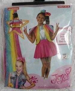 Nickelodeon Jojo Siwa Costume Medium 8/10 Dress, Bolero, Vest & Bow, NEW! Porch Pickup or Can Ship!