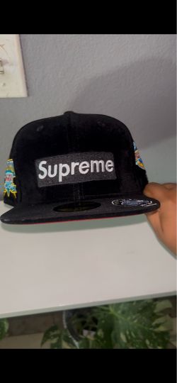 Supreme New Era Fitted Hat Black