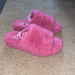 Pink Ugg Sandals 