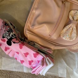 Pink Minnie Mouse Backpack