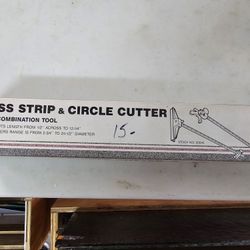 Stained Glass Supplies - Glass Strip & Circle Cutter
