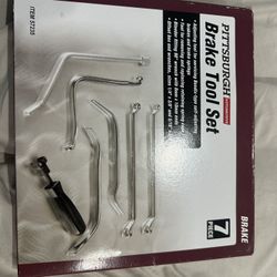 PITTSBURGH Drum Brake Tool Set, 7 Piece
