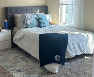 Queen bed and mattress for sale