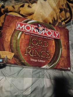 Lord Of The Rings Monopoly 