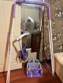Baby Swing Set with Frame