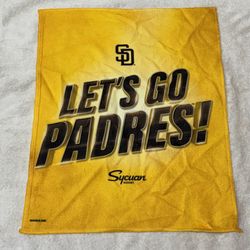 Padres “Let’s Go Padres!” Rally Towel