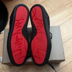 Red Bottoms Mans Size 9 