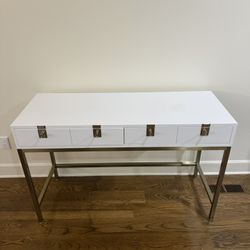 Anthropologie Metal Plate Console
