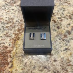 Reinforcements Men’s Stainless Steel Earrings 