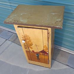Primitive Pine Cabinet