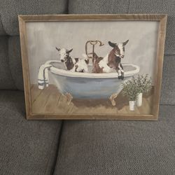 Bathroom Frame Decor 