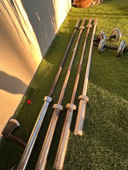 OLYMPIC WEIGHT BARS