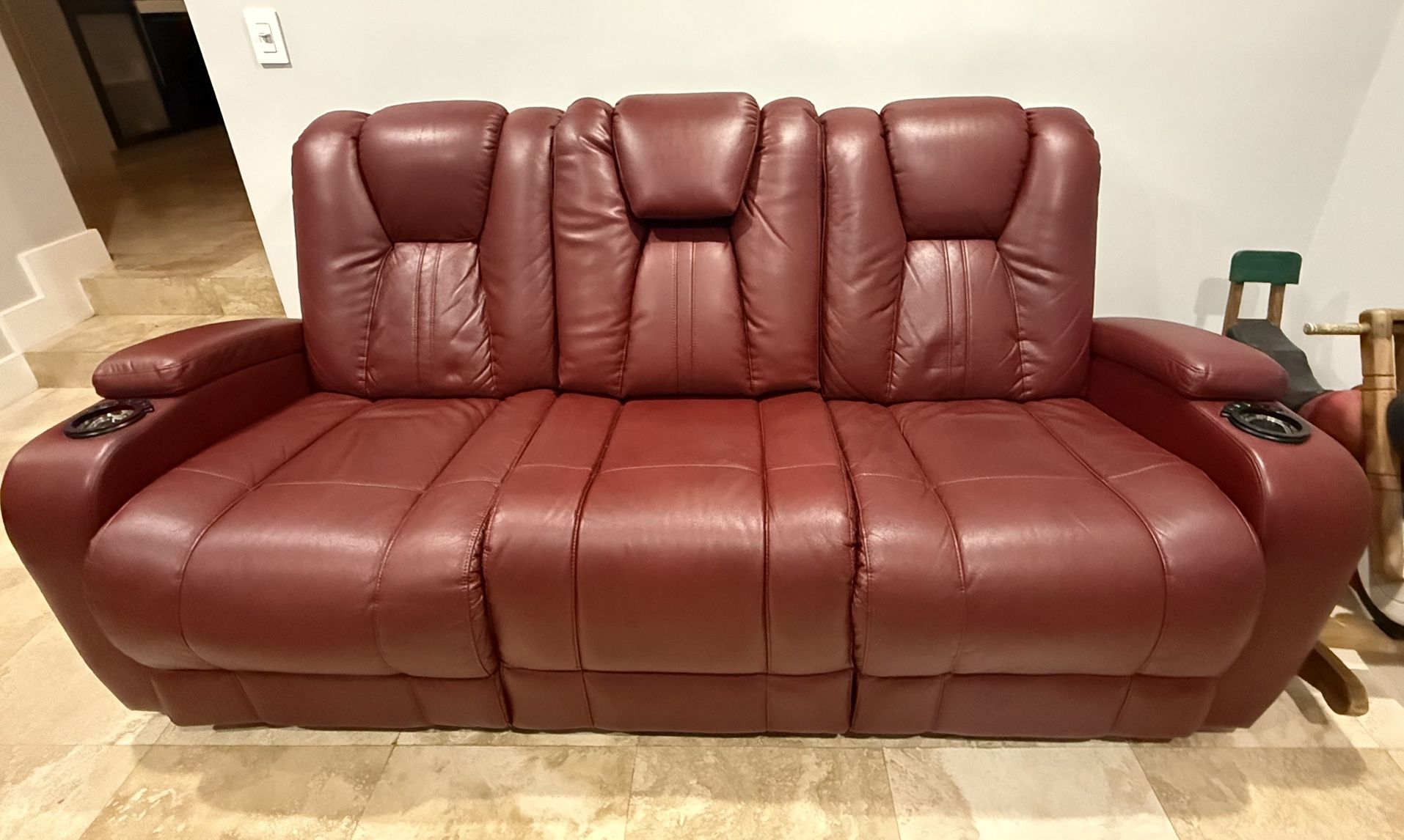 Leather Recliner 