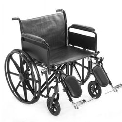 24" EXTRA HEAVY-DUTY WHEELCHAIR (WIDE)