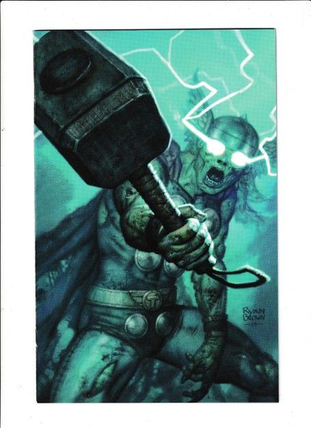 MARVEL ZOMBIES: RESURRECTION #01 (2019) RYAN BROWN | TRADELESS VIRGIN | LIMITED TO 1000