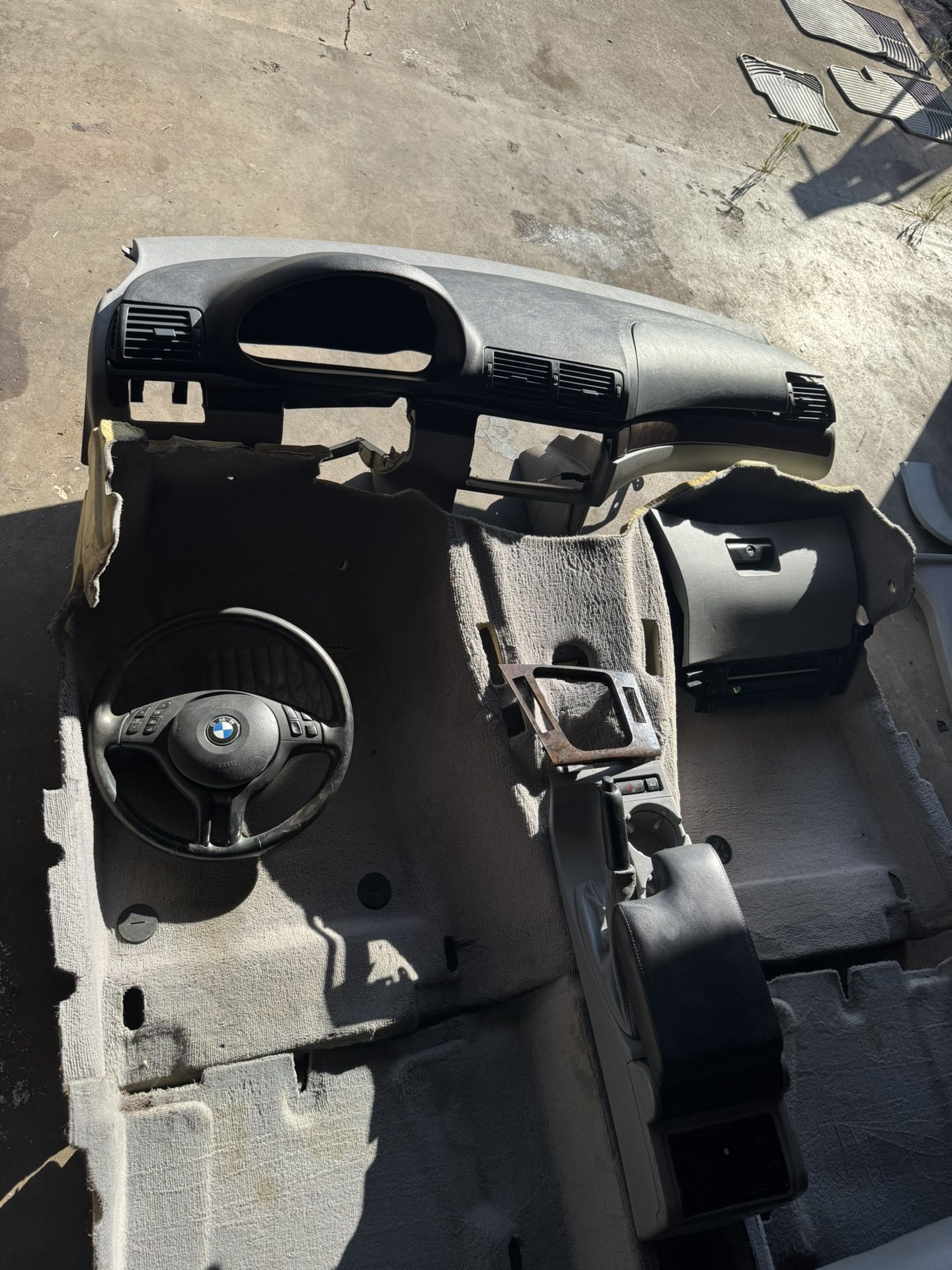 Complete E46 Sedan Grey Interior