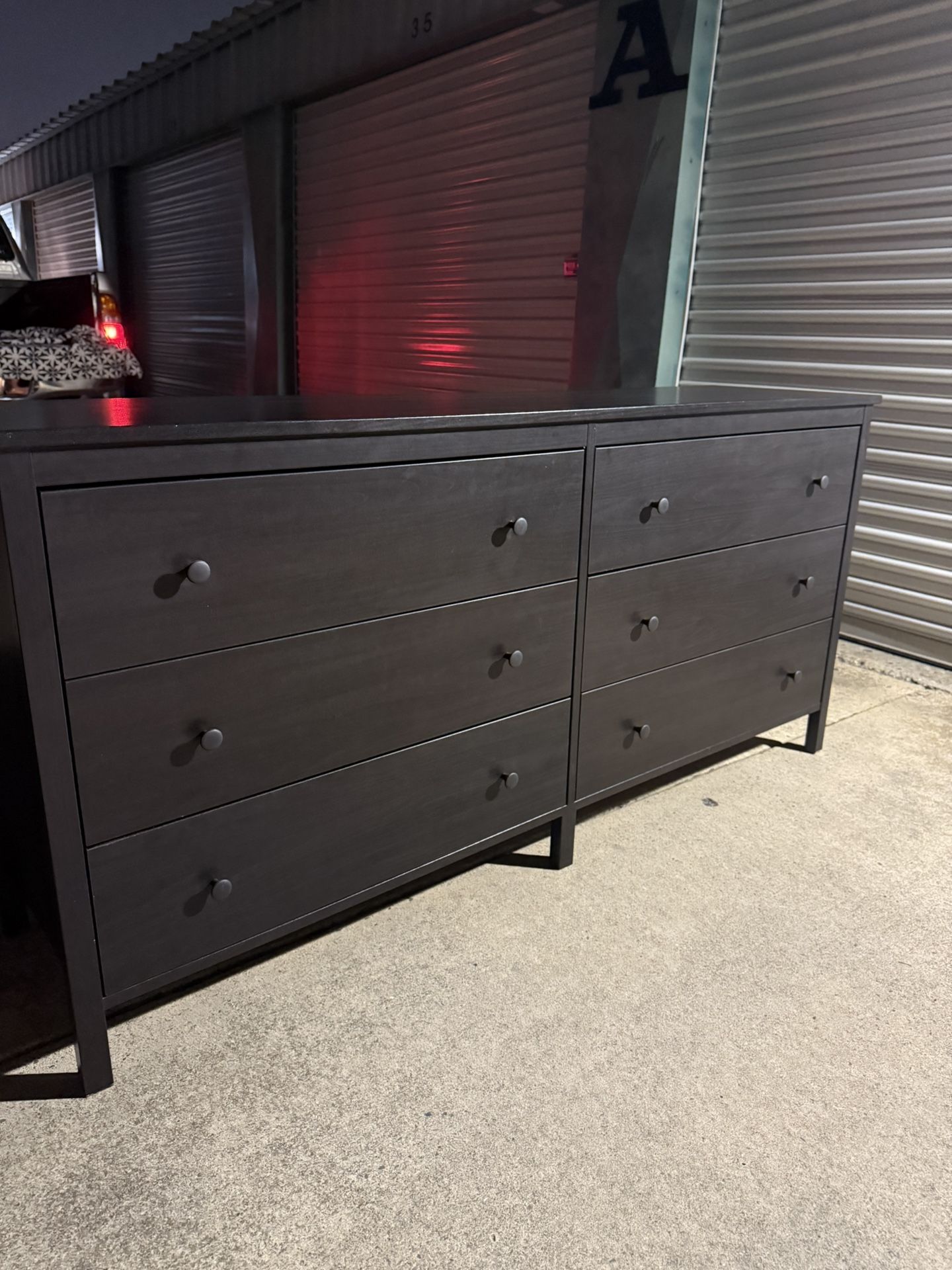 Black IKEA Dresser