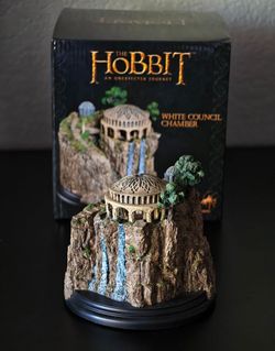 Weta The Lord of the Rings White Council Statue Scene version Model