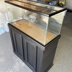 40 Gal Aquarium On Cabinet/Stand