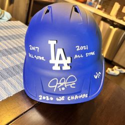 Justin Turner Game Replica On-Field Helmet