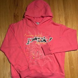Pink Spider Hoodie