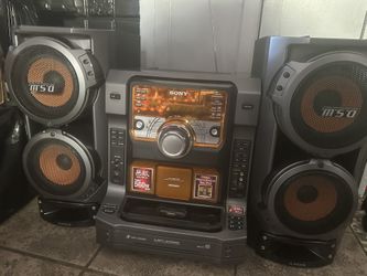 SONY DSW STEREO SYSTEM