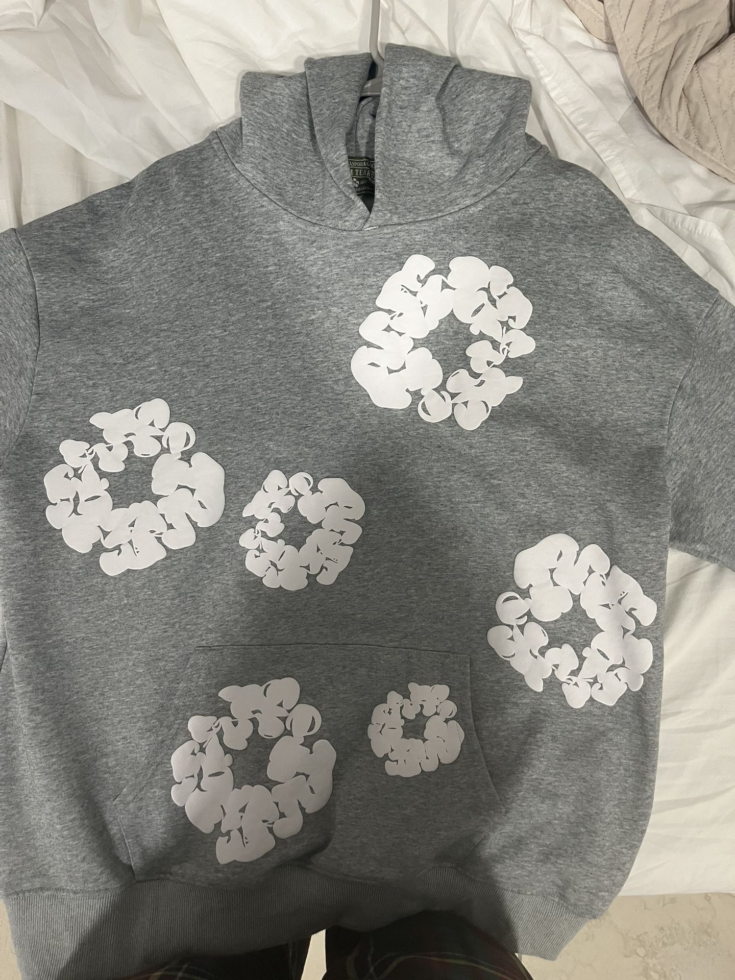 Denim Tear Hoodie Size Large