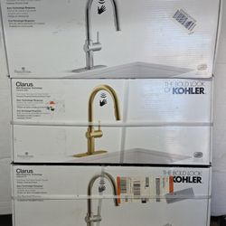 Kohler Clarus Touchless Sensor Pull Down  Kitchen Faucet  $130 Ea. Brand New (Price Is Firm)