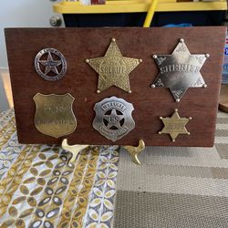 Replica Sheriff Badges