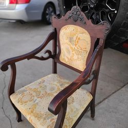 Antique Victorian Parlor Chair *RARE*