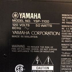 Yamaha YSP-1100 Sound Bar