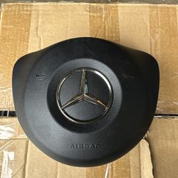 2015 - 2021 MERCEDES C300 W205 STEERING WHEEL AIRBAG AIR BAG OEM BLACK_201