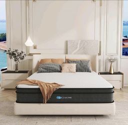 Queen Mattress, 10 Inch Memory Foam Mattress