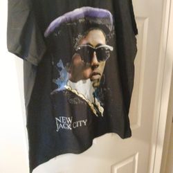 MENS XXL 2XL New Jack City Wesley Snipes Nino Brown Tshirt New