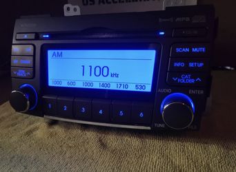 HYUNDAI SONATA 2009-2010 OEM AM FM XM CD MP3 RADIO RECEIVER TESTED