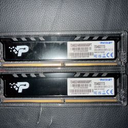 Two 8gb Ram Sticks