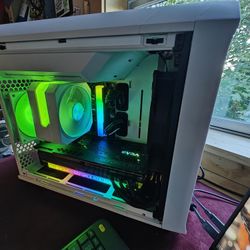 Powerful Compact Custom-Built Gaming PC with AMD Ryzen 5 9600X and RTX 3080