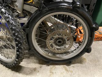 1999 YZ250 Yamaha YZ250 YZ125 WR250 WR400F rear and front wheel