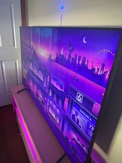 65in Roku tv with tv stand